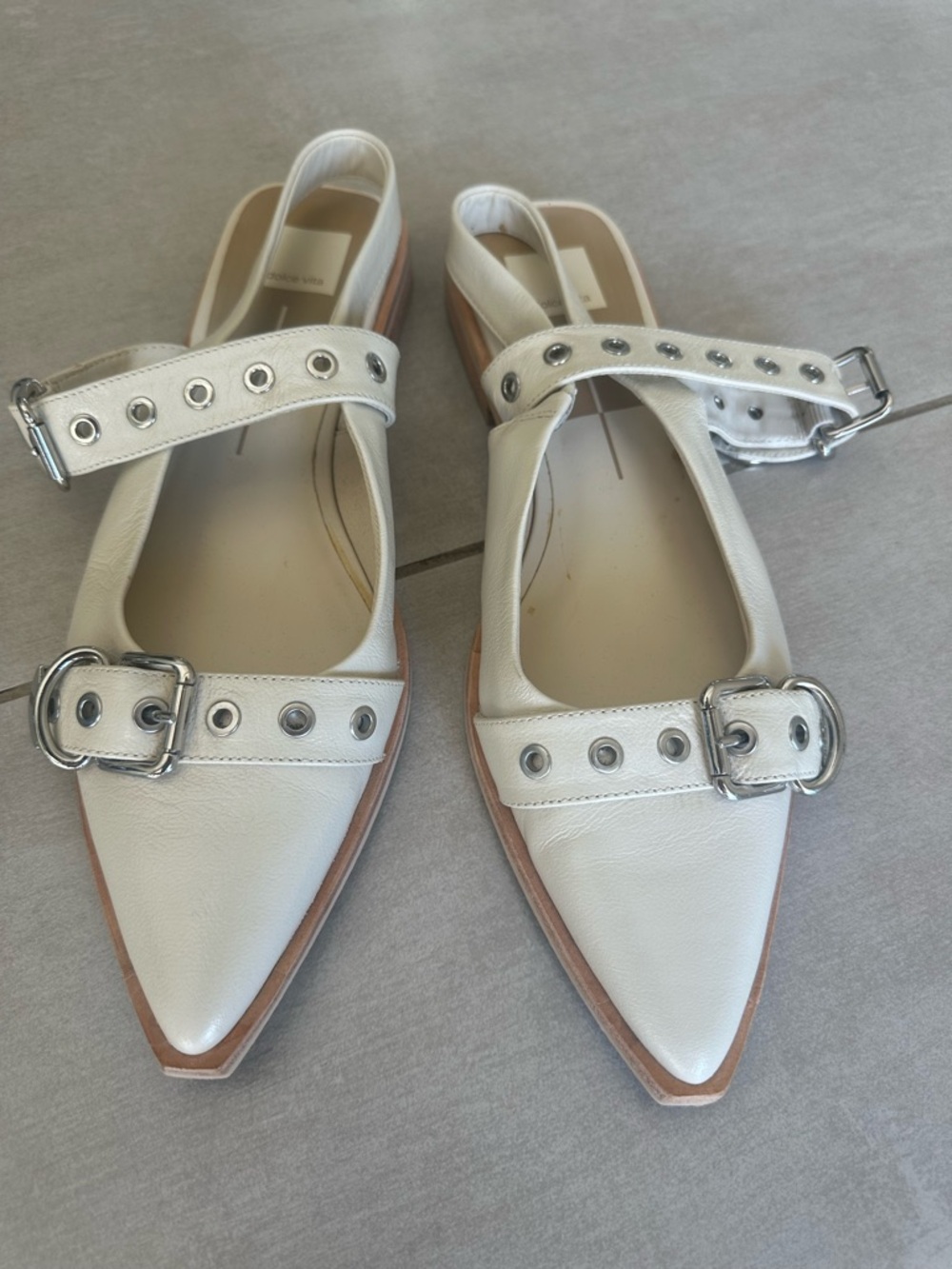 Dolce Vita Pointed Toe Buckle Flat